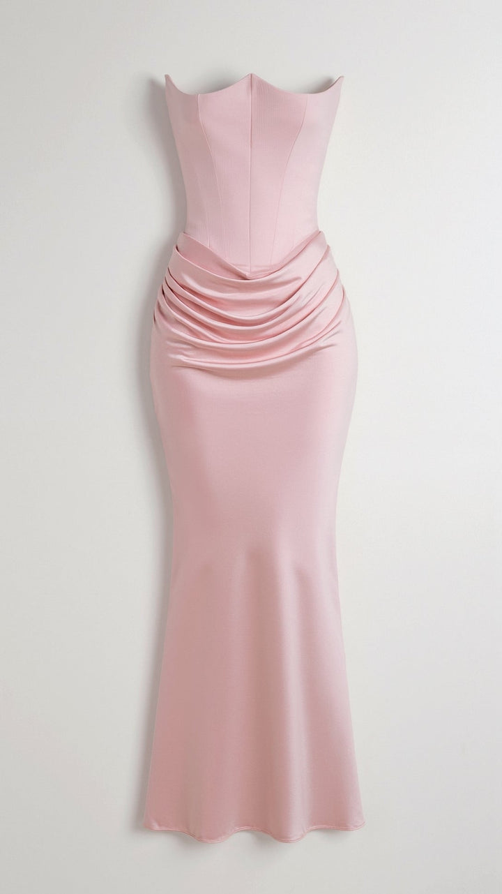 Bella | Women’s Wedding Guest Column Maxi Dress
