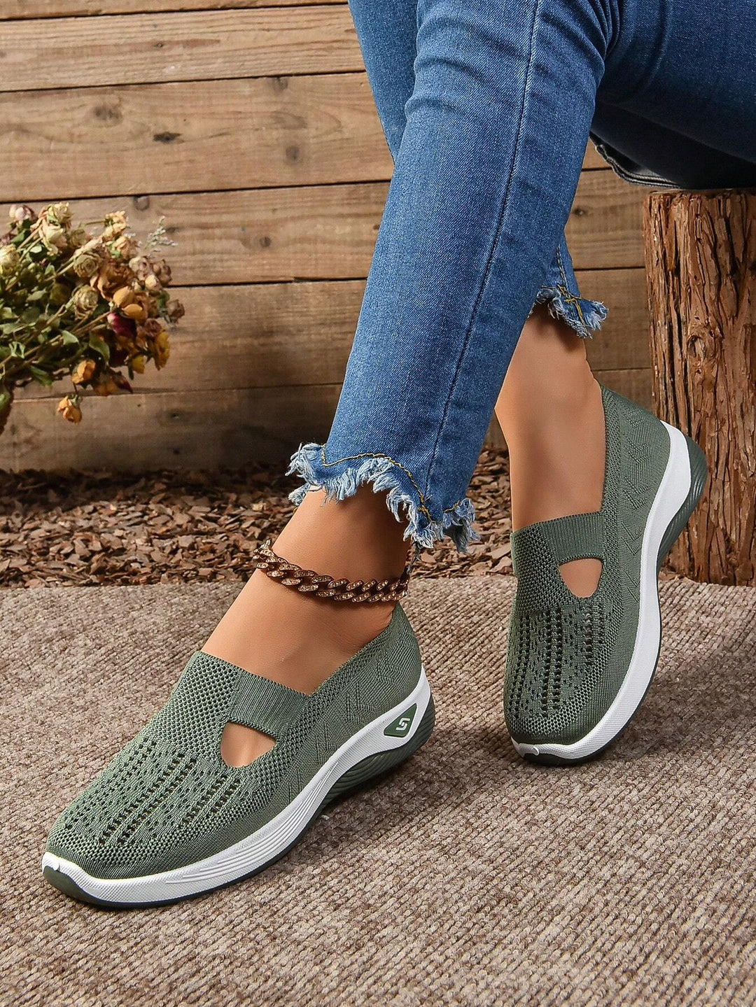 Brooklyn | Womens Slip On Casual Walking Shoes