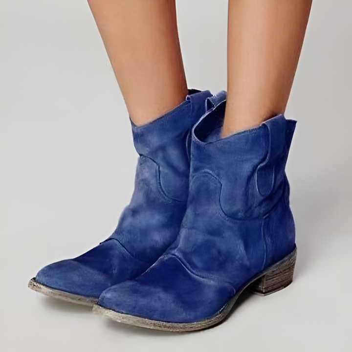 Nyra | Chic Suede Ankle Boots