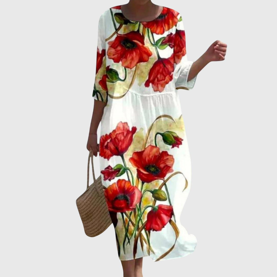 Hayley™ | Stylish Floral Maxi Dress