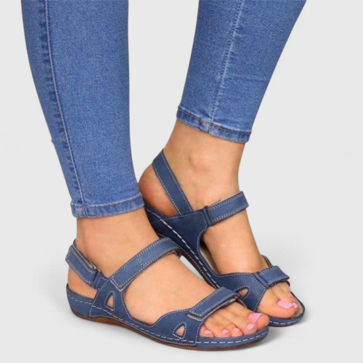 Lauren | Women’s Orthopedic Comfort Fit Ankle Strap Sandals
