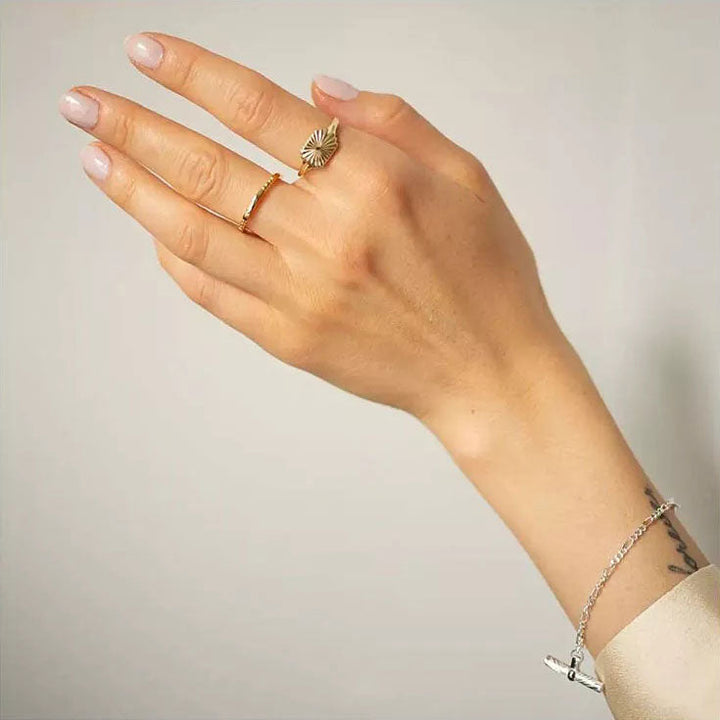 Aurizette | Sunray Ring 18K Gold