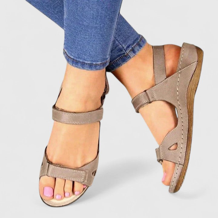 Lauren | Women’s Orthopedic Comfort Fit Ankle Strap Sandals