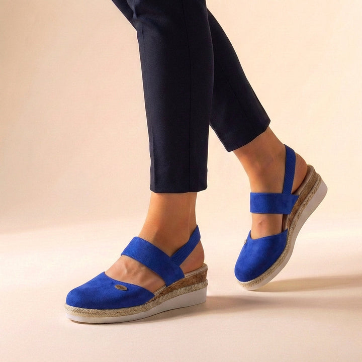 Hannah | Women’s Comfort Fit Orthopedic Espadrille Platform Sandals