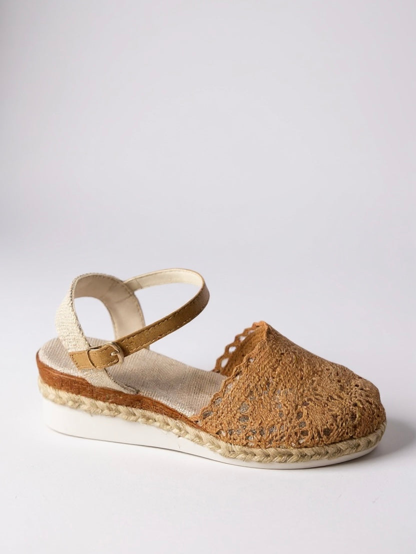 Scarlett | Women's Boho Wedge Espadrilles Ankle Strap Shoes