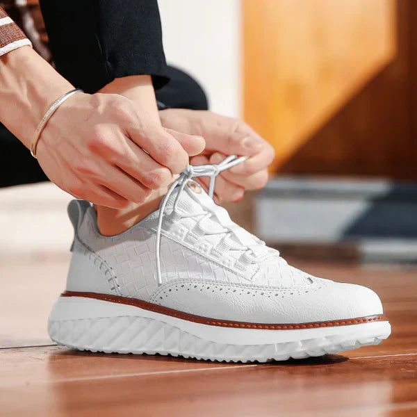 Dylan | Men's Lace Up Platform Walking Sneakers
