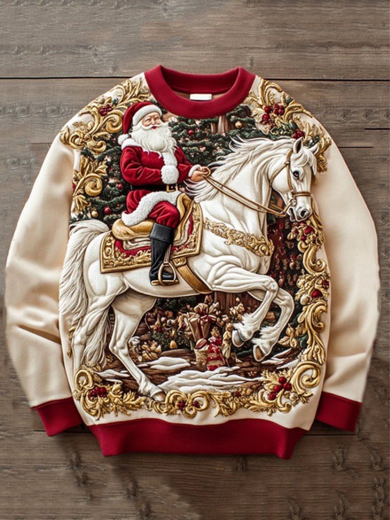Ezekiel | Holiday Sweater With Festive Details