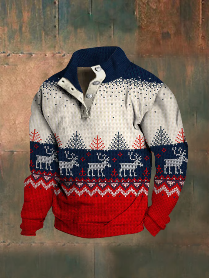 Grayson | Festive Knit Sweater