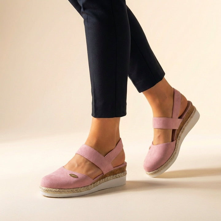 Hannah | Women’s Comfort Fit Orthopedic Espadrille Platform Sandals