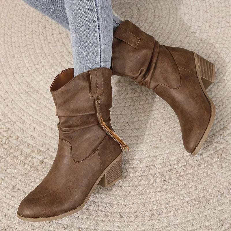Mila | Western Boots