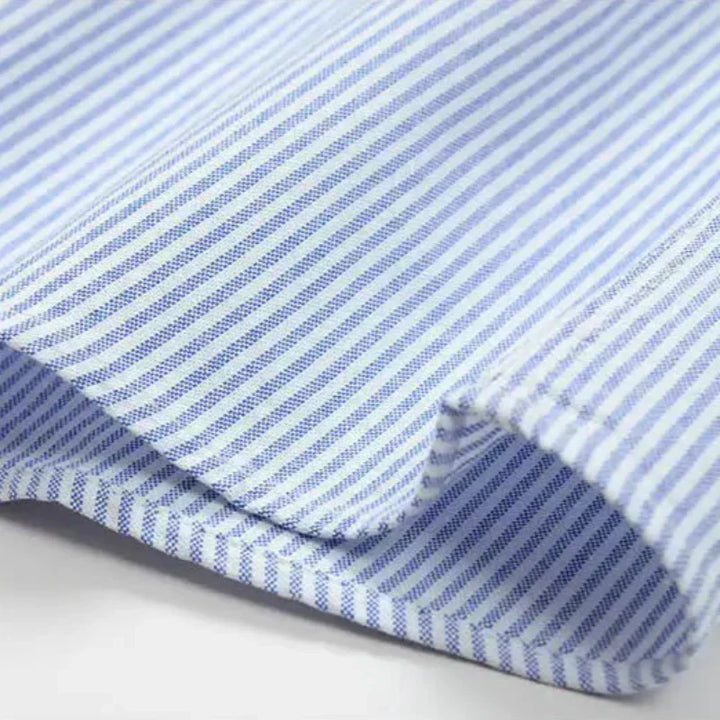 Devon | Modern Striped Cotton Shirt