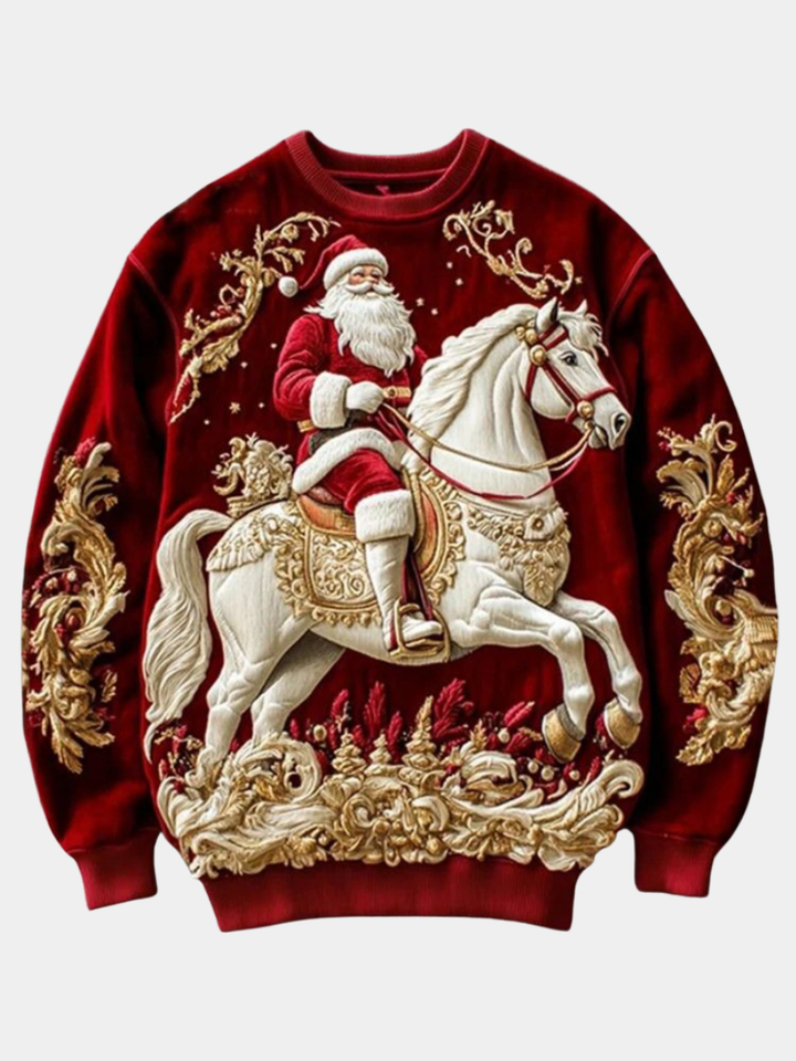 Ezekiel | Holiday Sweater With Festive Details