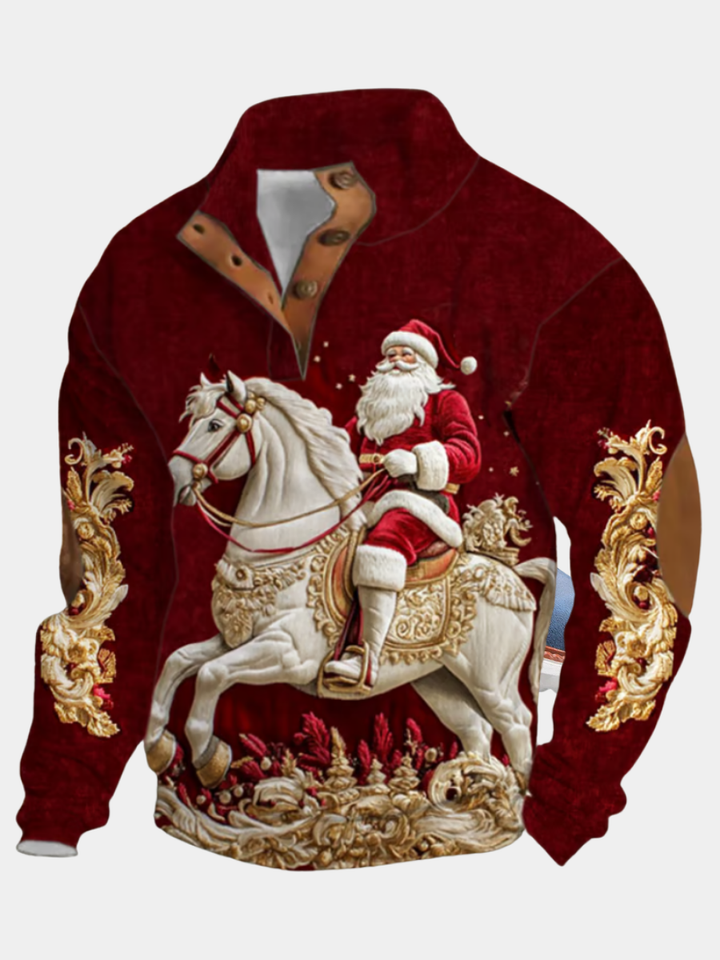 Weston | Cavalier Pattern Christmas Sweater