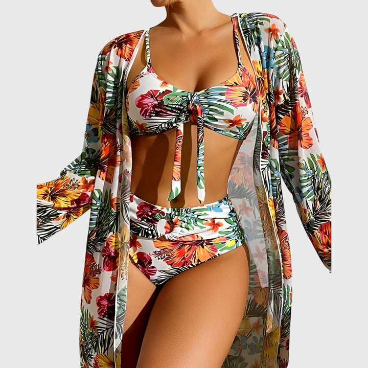 Abigail | Women’s Tropical Print Bikini Swimsuit Set