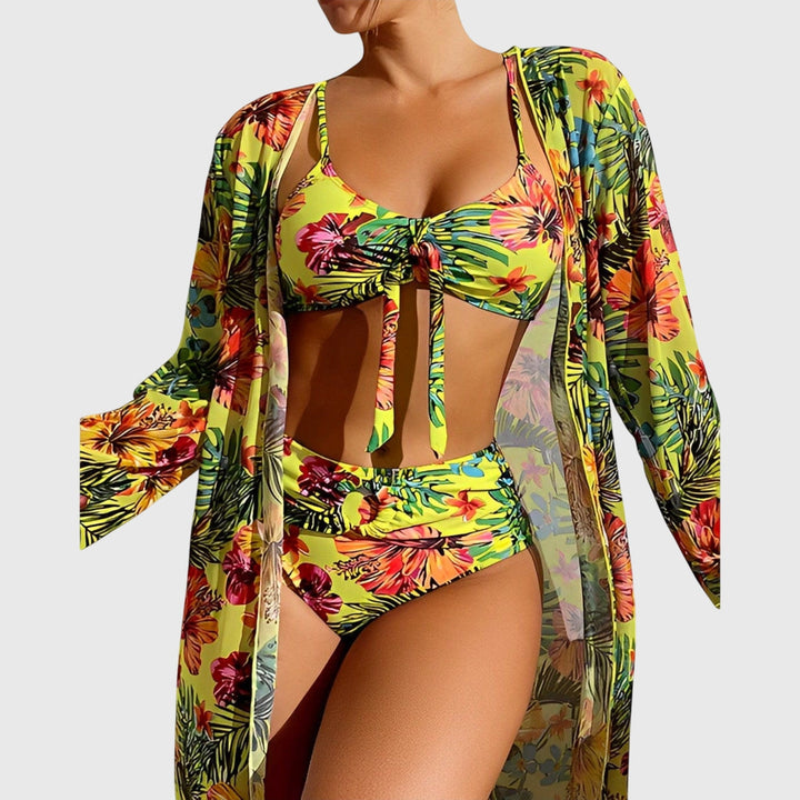 Abigail | Women’s Tropical Print Bikini Swimsuit Set