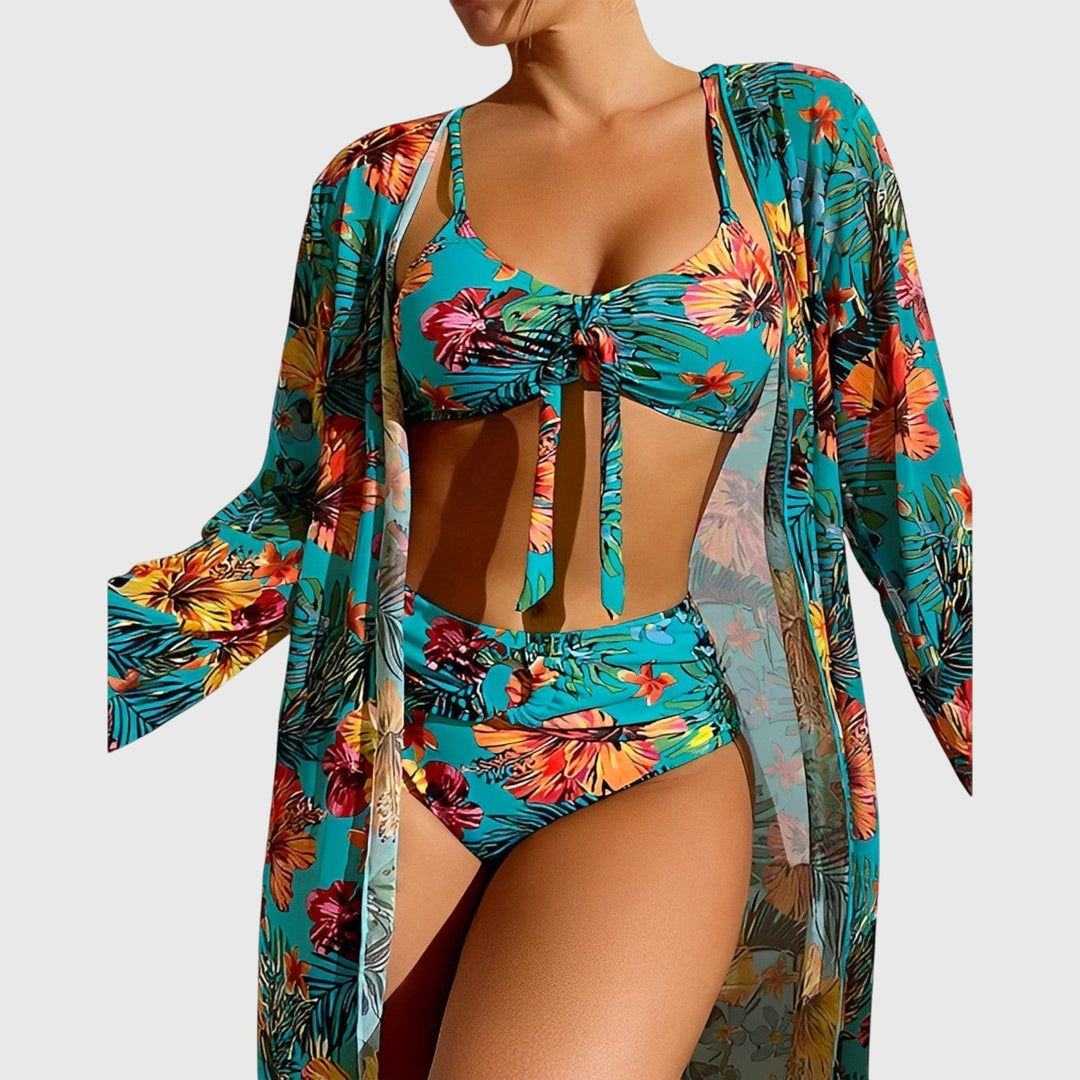 Abigail | Women’s Tropical Print Bikini Swimsuit Set