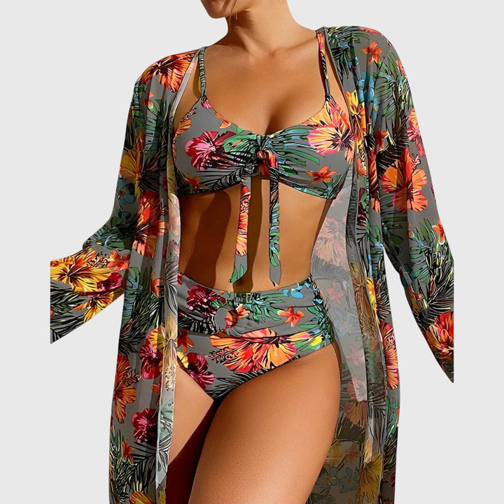 Abigail | Women’s Tropical Print Bikini Swimsuit Set
