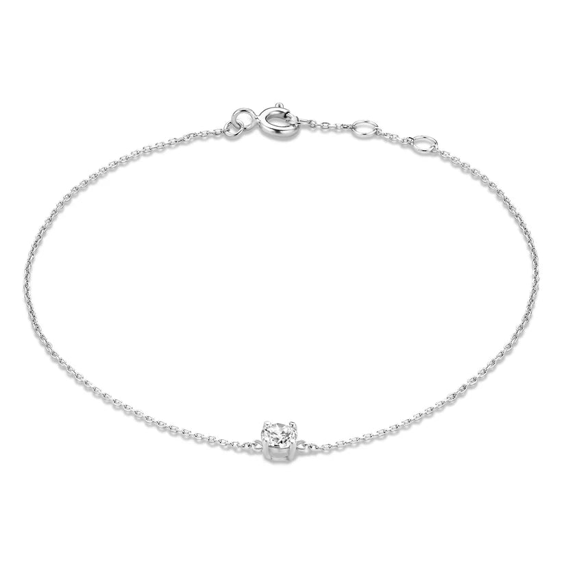 Dalynette | Bracelet with Moissanite Stones 14k Gold