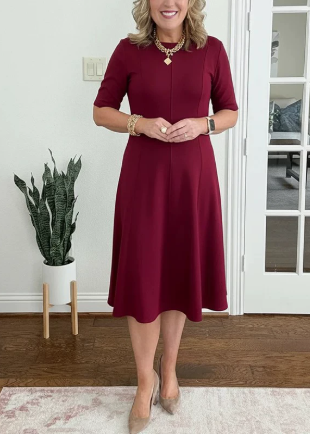 Evelyn Quinn | Retro A-Line Summer Dress