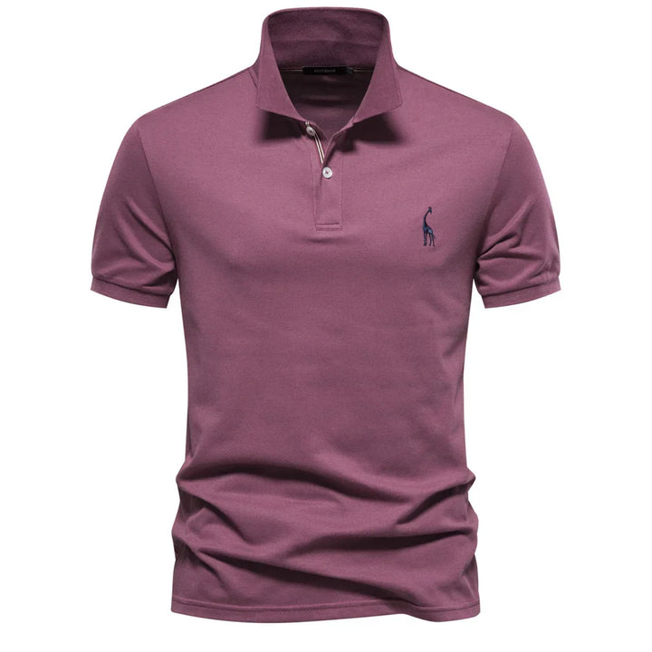 Austin | Men's Short Sleeve Button Polo Shirt