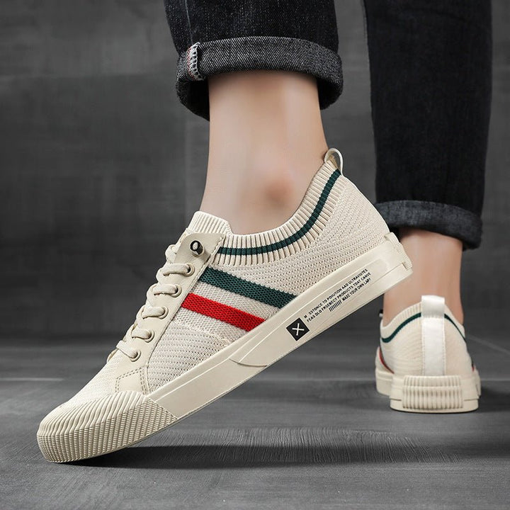 Men's Knit Sneakers Lightweight Breathable Mesh Lace-Up