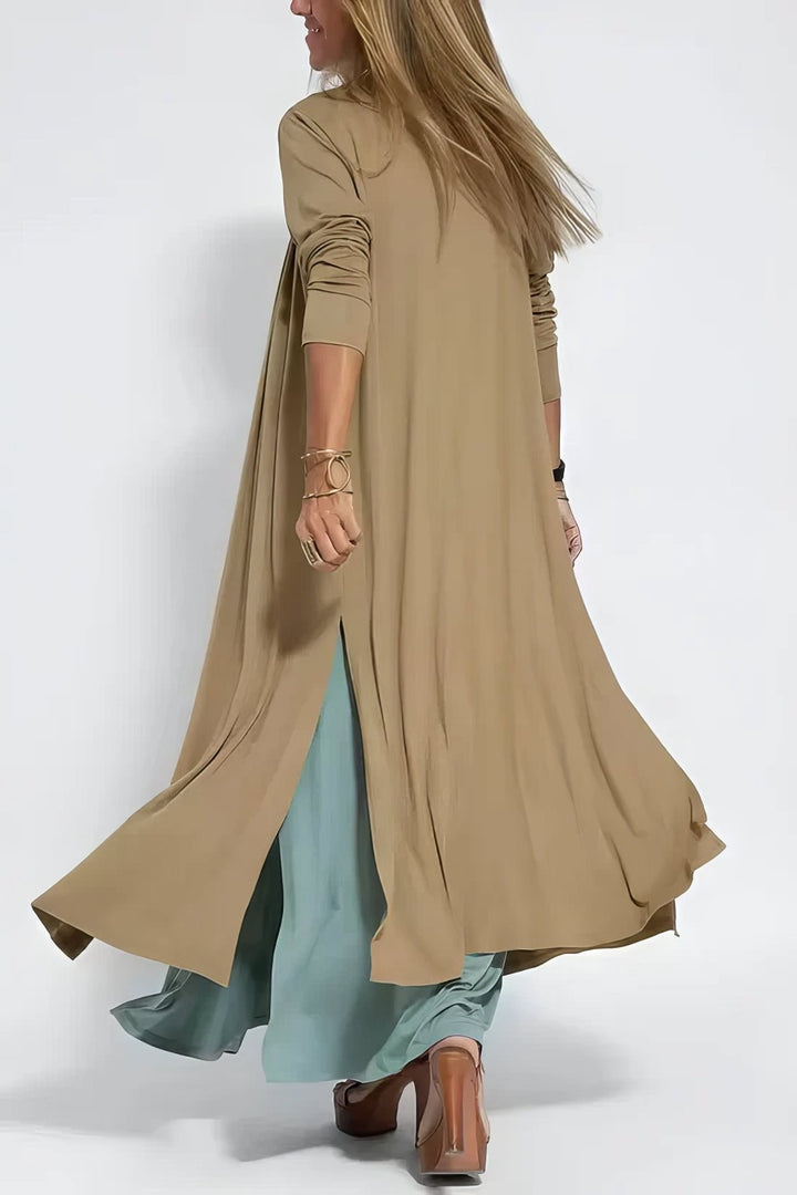Plus Size Sleeveless Maxi Dress V-Neck Casual Elegant