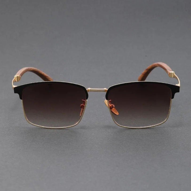 Sunglasses Half-Frame Polarized UV400 Browline Classic