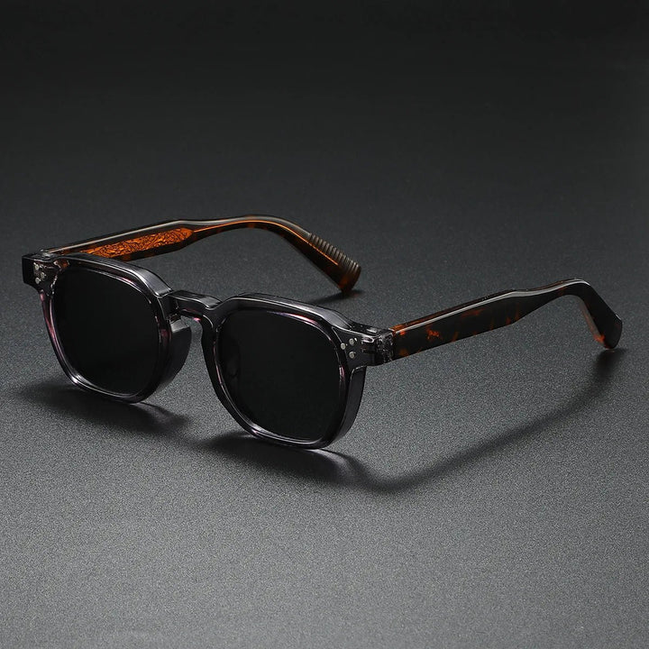 Sunglasses Tortoiseshell Frame Dark Tinted UV400 Protection