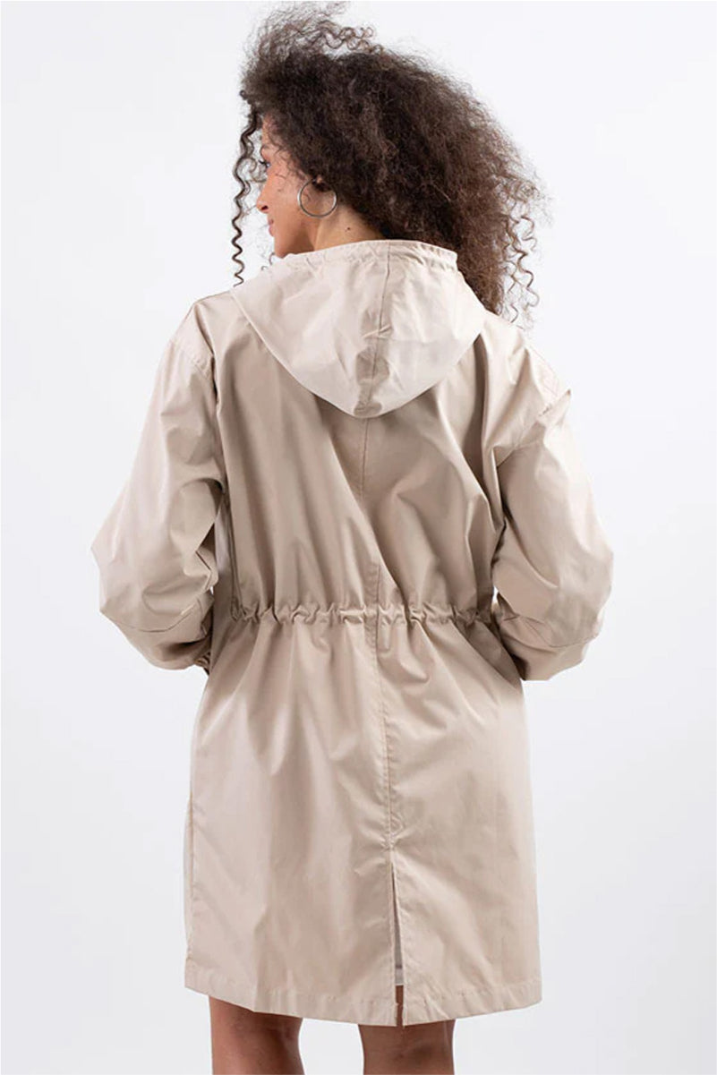 Barbara | Oversized Water-Resistant Windbreaker