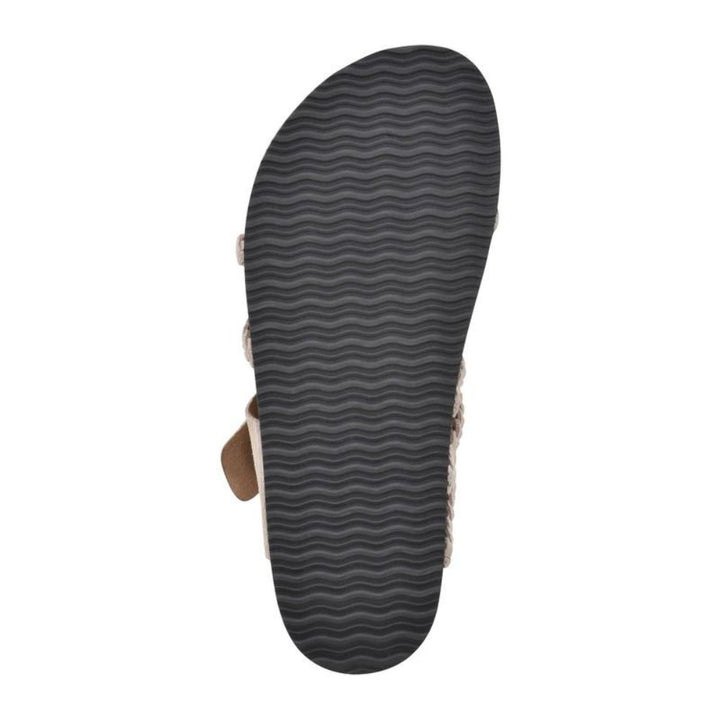 Women's Braided Strap Buckle Sandals Cork Sole